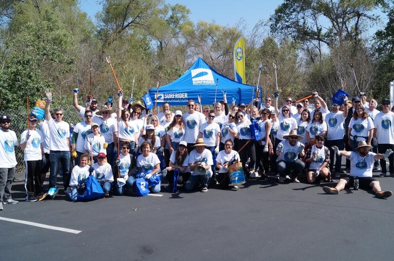 The barnes firm san diego riverbed cleanup earth day