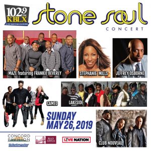 KBLX Stone Soul 2019 Lineup Day 2- Sponsored by The Barnes Firm