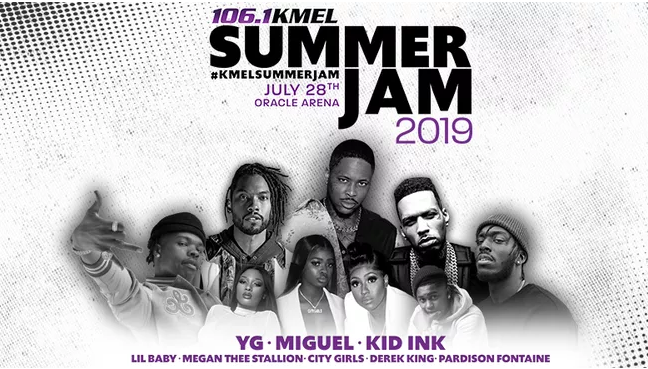 106.1 KMEL summer jam tickets