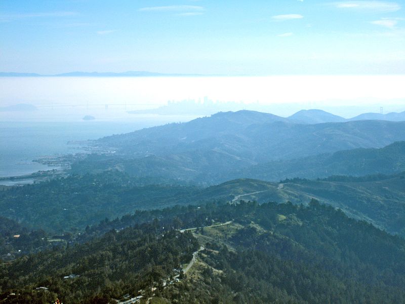 Scenic Roadways Bay Area - Mt. Tam