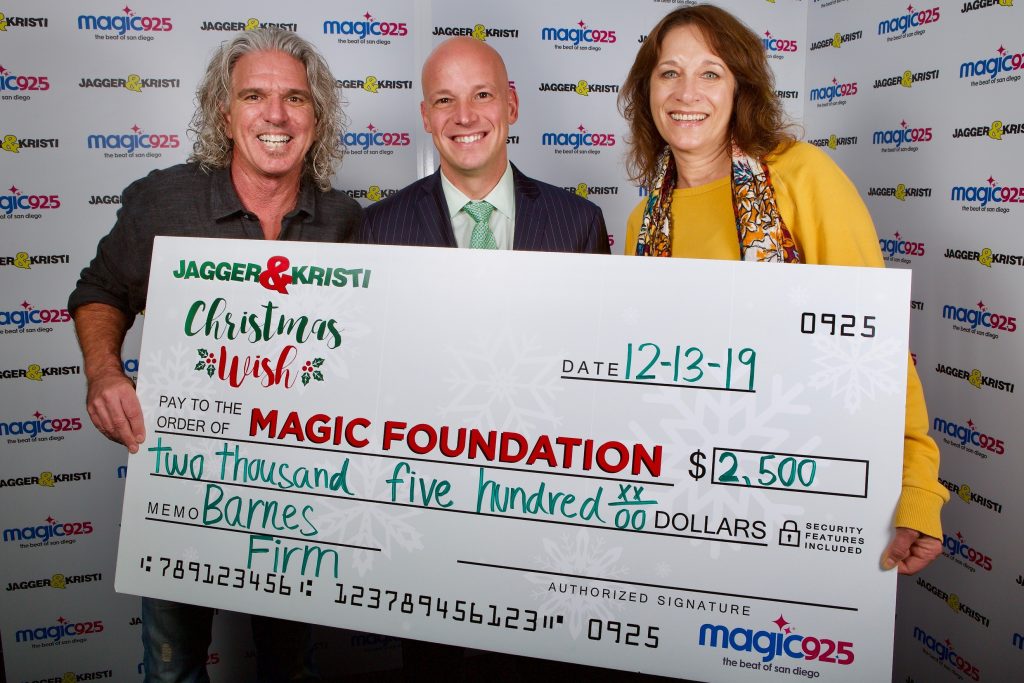 Barnes Firm Kristi & Jagger Christmas Wish 2020 Check Presentation