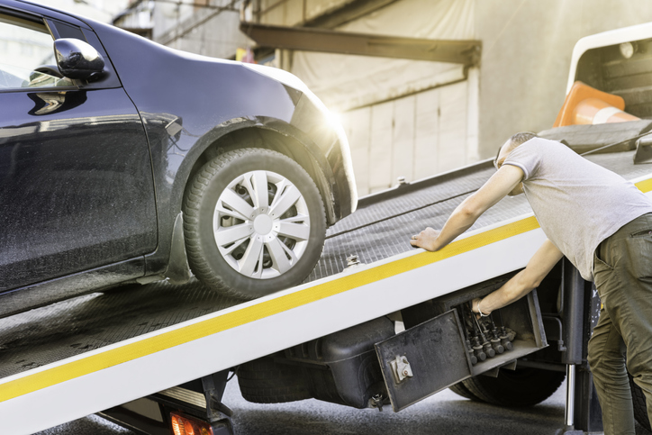 California Car Accident Tow Truck